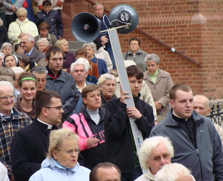 Błogosławieństwo szafarzy nadzwyczajnych - Świdnica 14 marca 2009r.